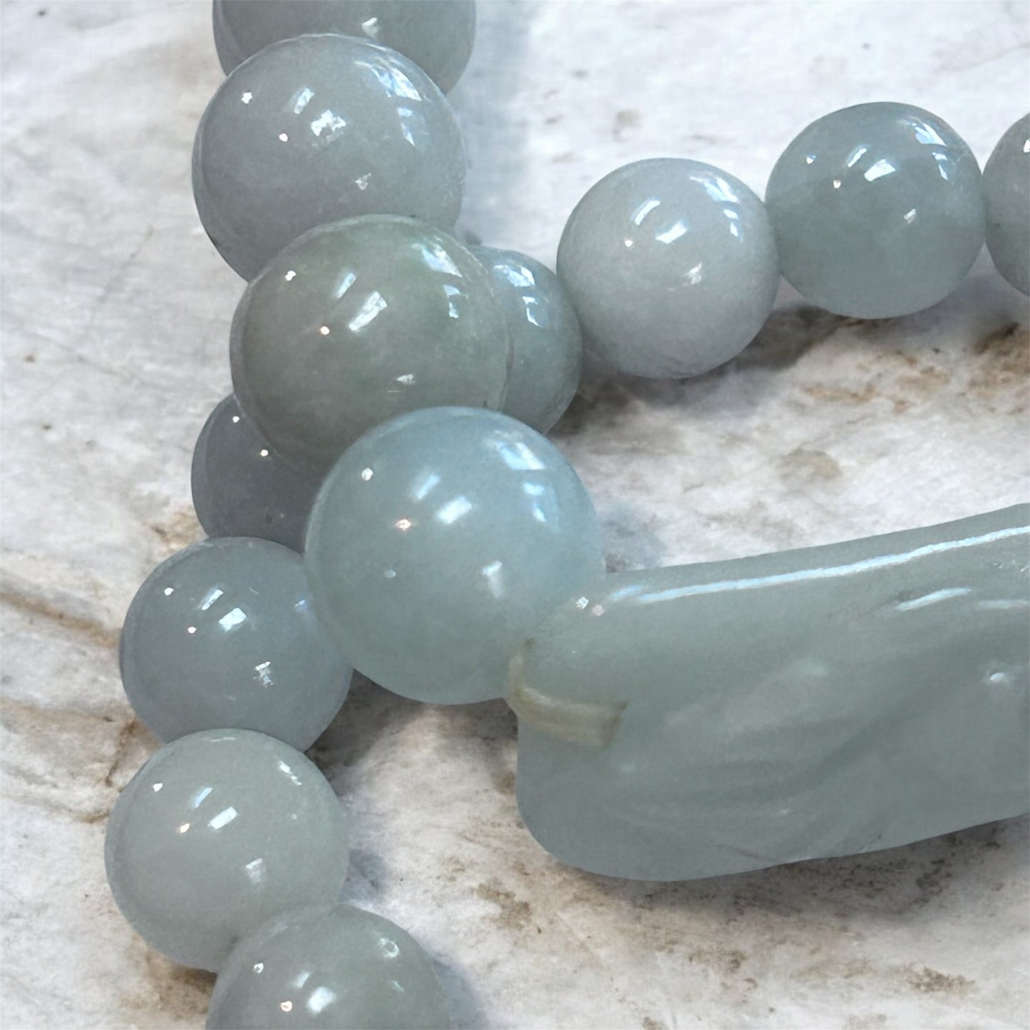 Burmese Jadeite 2pc set