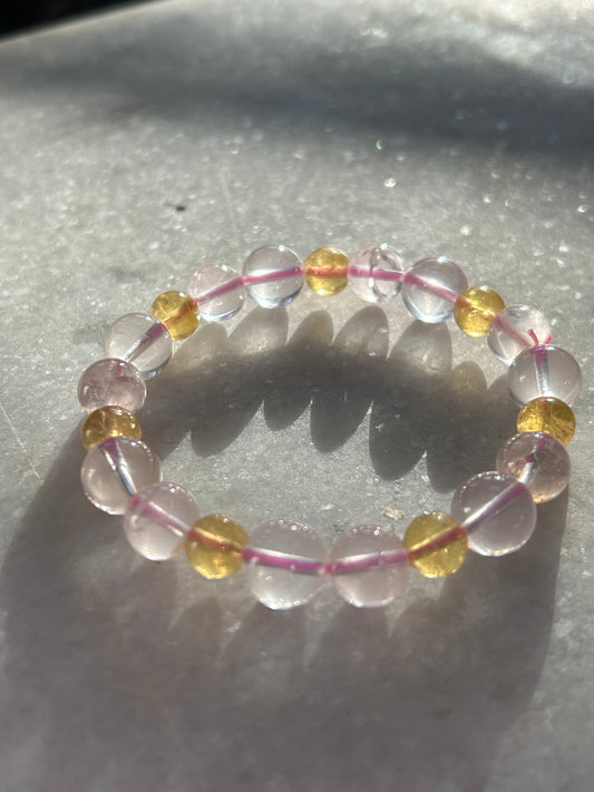 Mozambique Rose Quartz Bracelet