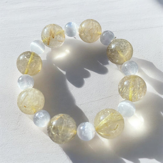 Sky & Sun Energy Crystal Bracelet